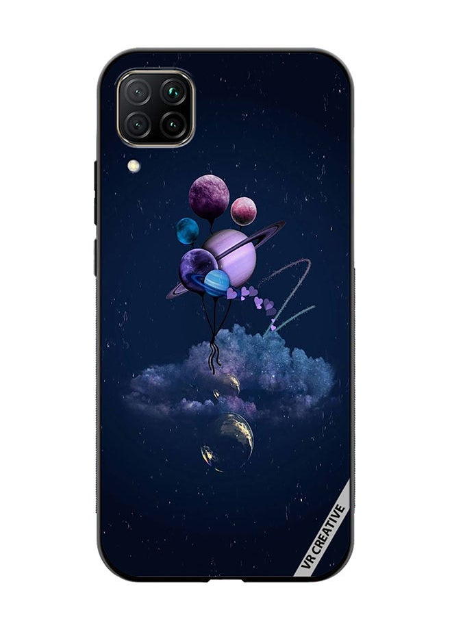 VR CREATIVE - Protective Case Cover For Huawei Nova 7i/P40 Lite Galaxy Design Multicolour - Image 1
