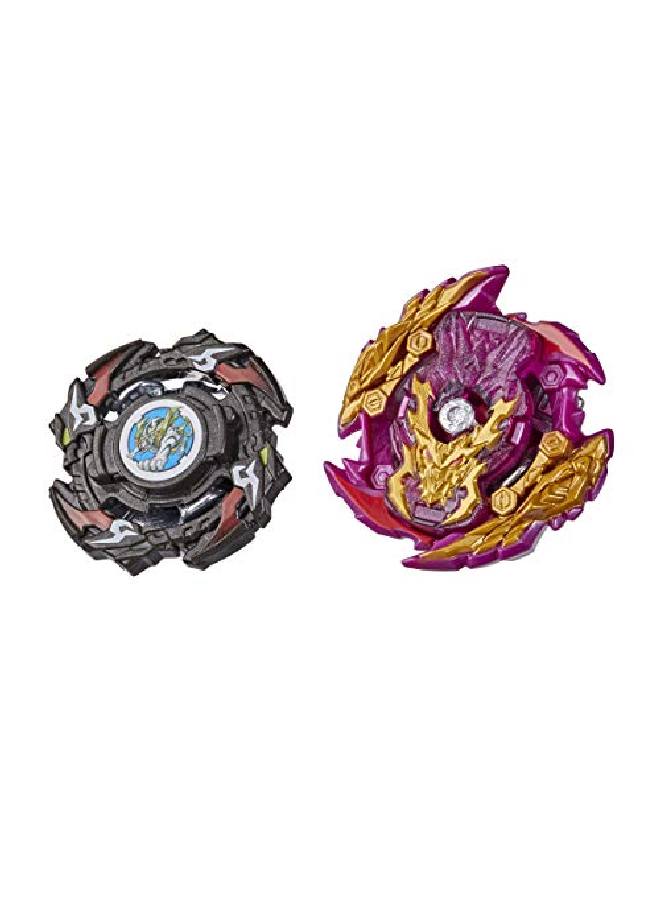 BeyBlade Burst Surge Dual Collection Pack Hypersphere Zone Balkesh B5 And Slingshock Wraith Driger F Battling Game Top Toys - Image 1