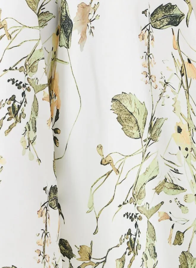 Styli Styli Floral Print Regular Fit Maxi Length Kimono
