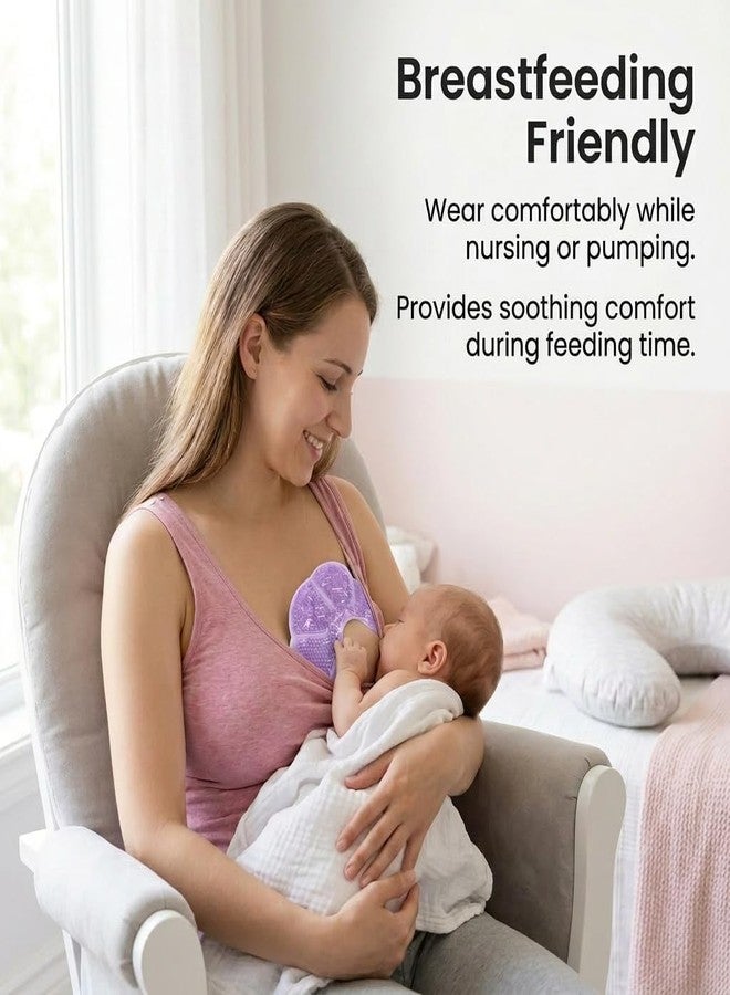 Whixant Essential Breastfeeding Hot or Cold Pads and Postpartum Essentials, 2PCS Includes Breast Pad, Reusable Breast Pads, and Breast Milk Cooler For Postpartum Use, Breastfeeding Comfort, and Daily Maternity Care - Image 4