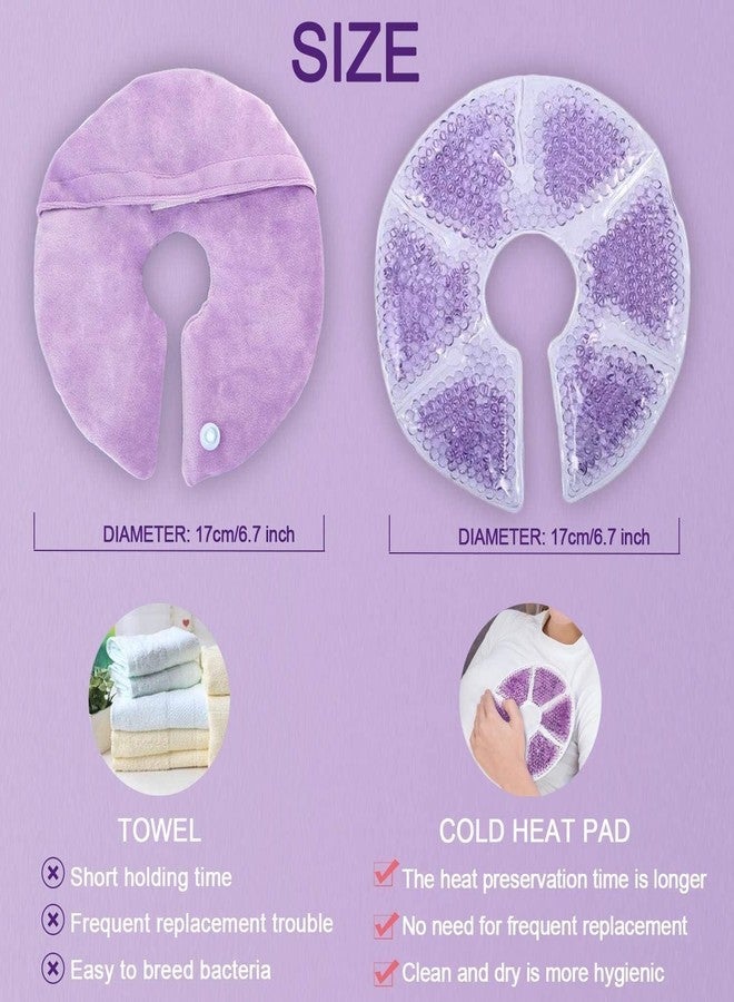 Whixant Essential Breastfeeding Hot or Cold Pads and Postpartum Essentials, 2PCS Includes Breast Pad, Reusable Breast Pads, and Breast Milk Cooler For Postpartum Use, Breastfeeding Comfort, and Daily Maternity Care - Image 3