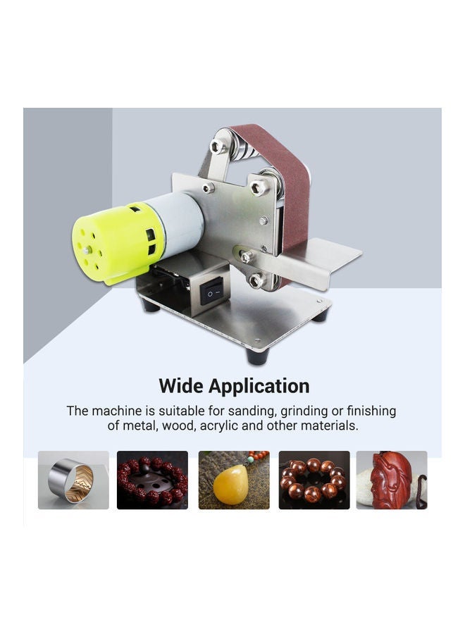 NIBEMINENT Mini Belt Sander Silver  - Image 5