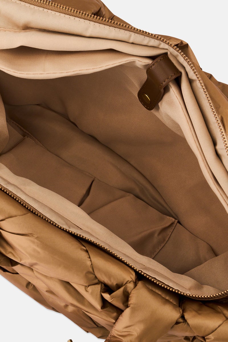 Sam Edelman Women Jianna Brand Logo Tote Bag, Copper - Image 4