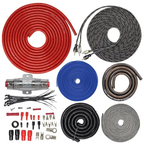 SoundBox ECK4v2, 4 Gauge Amp Kit - Complete Amplifier Install Wiring - 2500W - Image 1