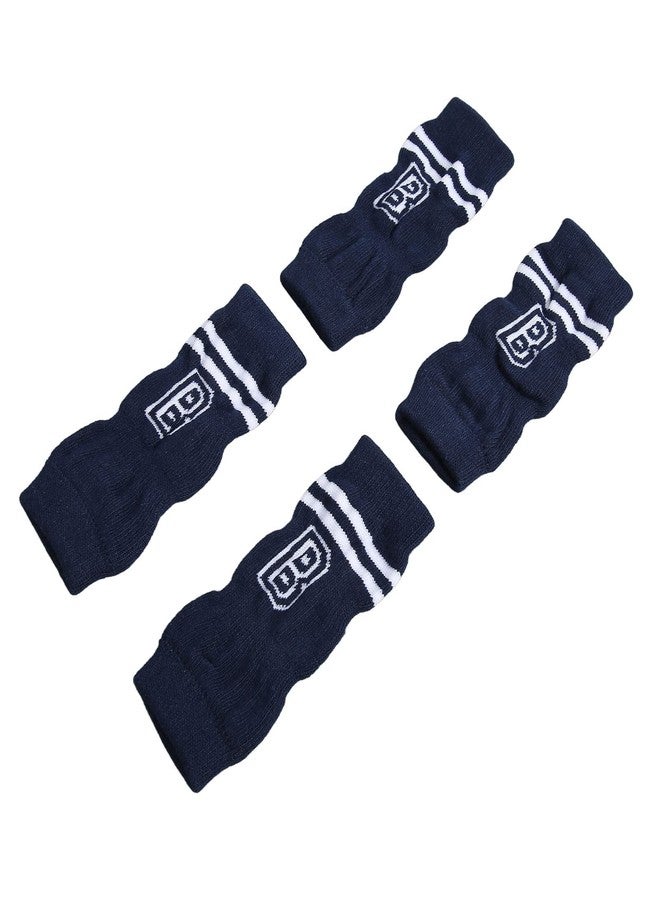 Naroote Dog Elbow Pads, 4 Pack Cotton Dog Elbow Protector Dog Sleeve to Prevent Licking Stylish Letter Pattern for Medium and Large Dogs, Prevent Licking Wounds - Image 1