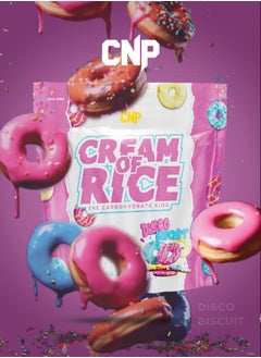 CNP Professional Cream of Rice - 2kg, Disco Biscuits Flavor, High-Quality Complex Carbohydrates for Energy and Recovery  - Image 4