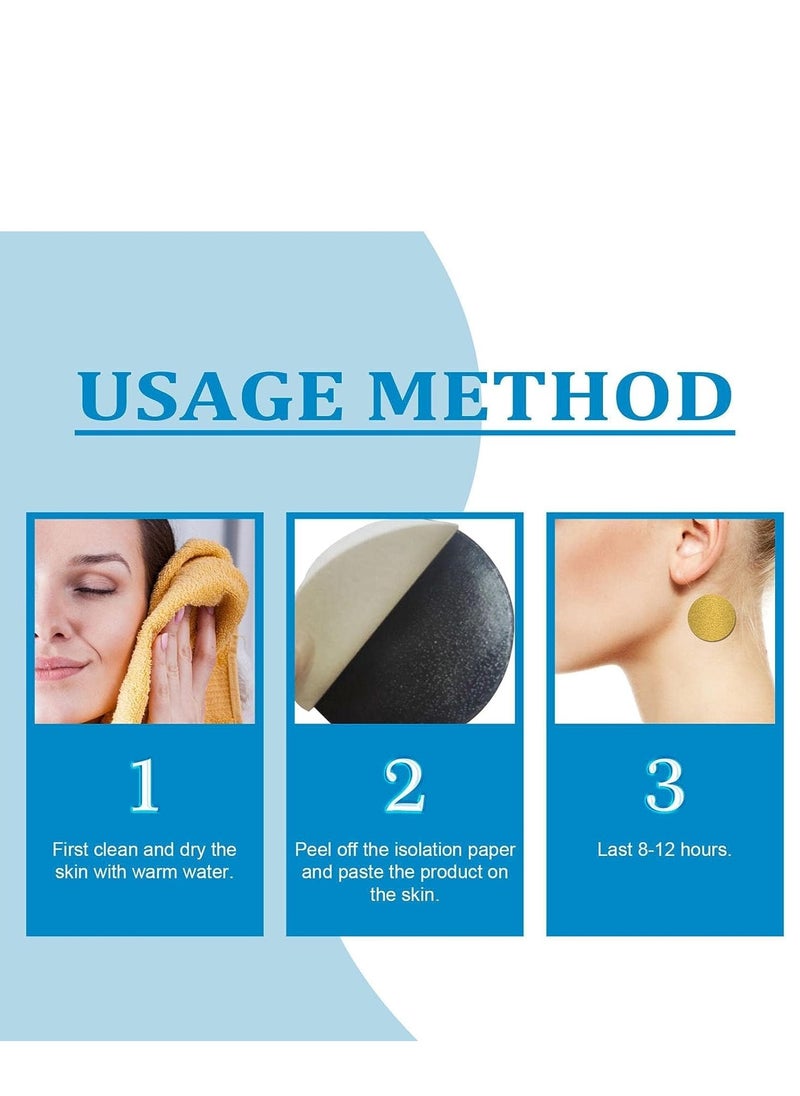 KASTWAVE - Lymphvity Ear Accupoint Patch 24pcs Auricular Point Stickers Effective Sticker for Relieve Stress and Improve Sleep Lymphatic Swelling Acupoint Stickers Suitable for All Skin Types (2box) - Image 1