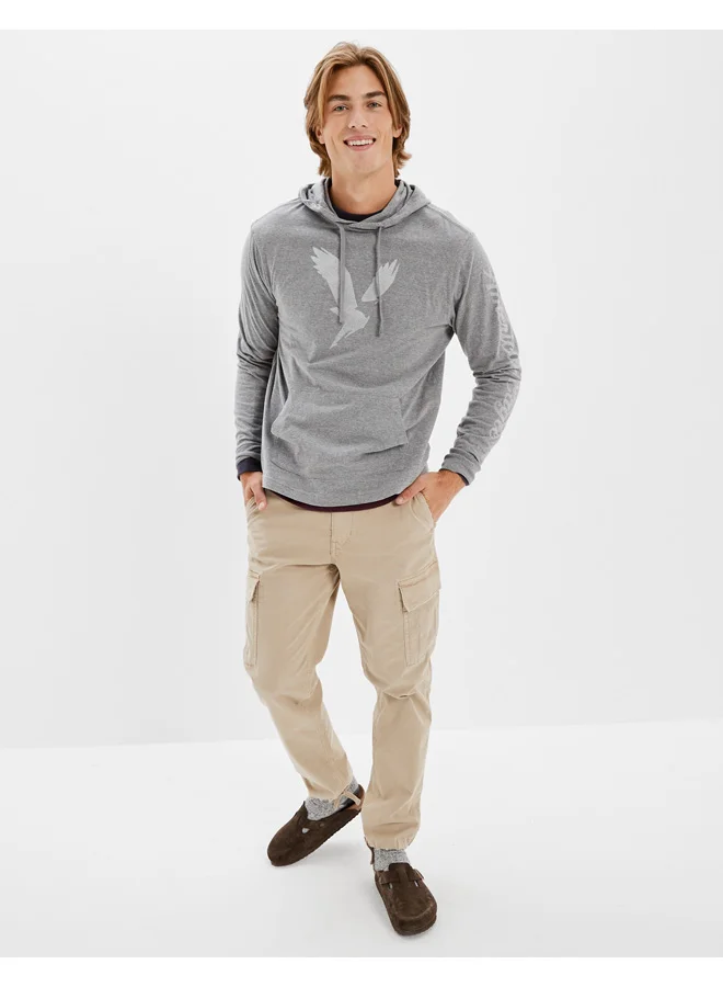 American Eagle AE Super Soft Graphic Hoodie T-Shirt