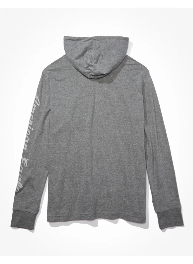 American Eagle AE Super Soft Graphic Hoodie T-Shirt