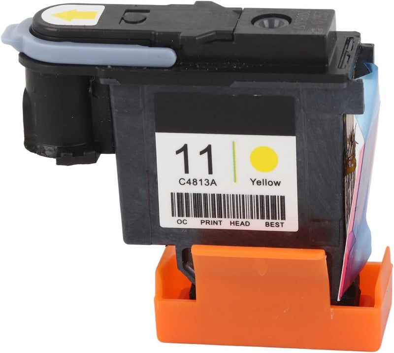 GLOGLOW Printer Printhead, Inkjet Ink Cartridges Printhead for Designjet 100 110 111 500 510 800 813 850, with Easy Installation Printer, Yellow Color ABS Rustproof - Image 4