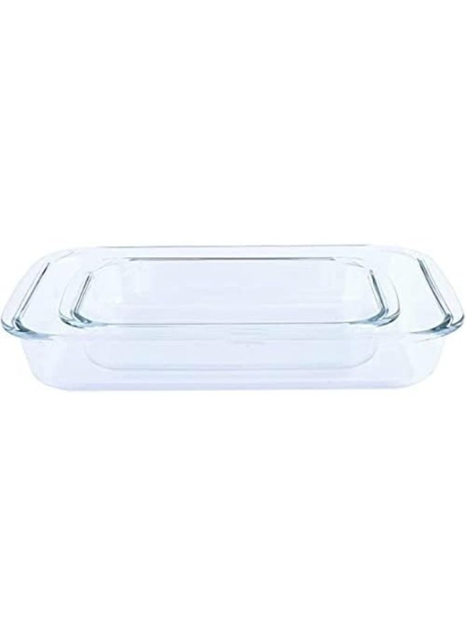 صينية الخبز ويندسيرا مستطيلة مع مقبض سعة 2.2 لتر + 3.0 لتر - Image 3