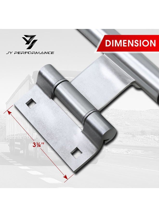 JY PERFORMANCE 36'' Trailer Swing Door Hinged Cam Bar Lock Assembly Side Door Enclosed Trailer - Image 3