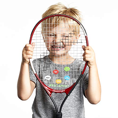 BusyBee Tennis Vibration Dampener (10 Pack). Unique Tennis Gift for Kids, Women and Players with 10 Motivational Slogans - Image 3