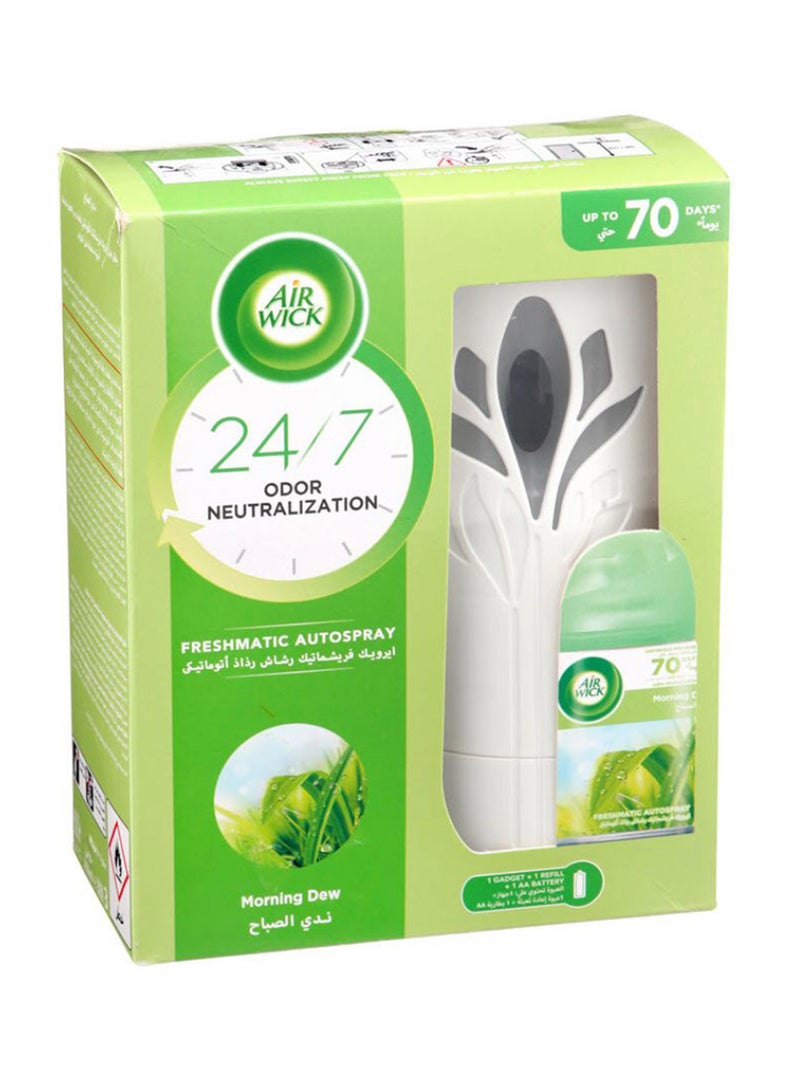 أير ويك معطر جو فريشماتيك برائحة ندى الصباح متعدد الألوان 250مل - Image 1