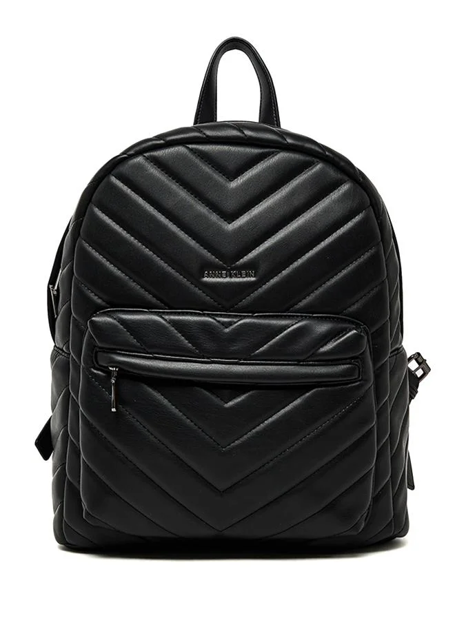 Logo Detail Quilted Backpack