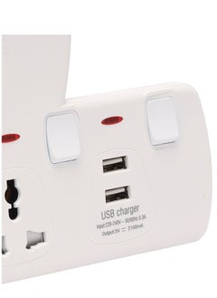 Epsilon Epsilon 2 Way Universal Socket- ES1113  - Image 2