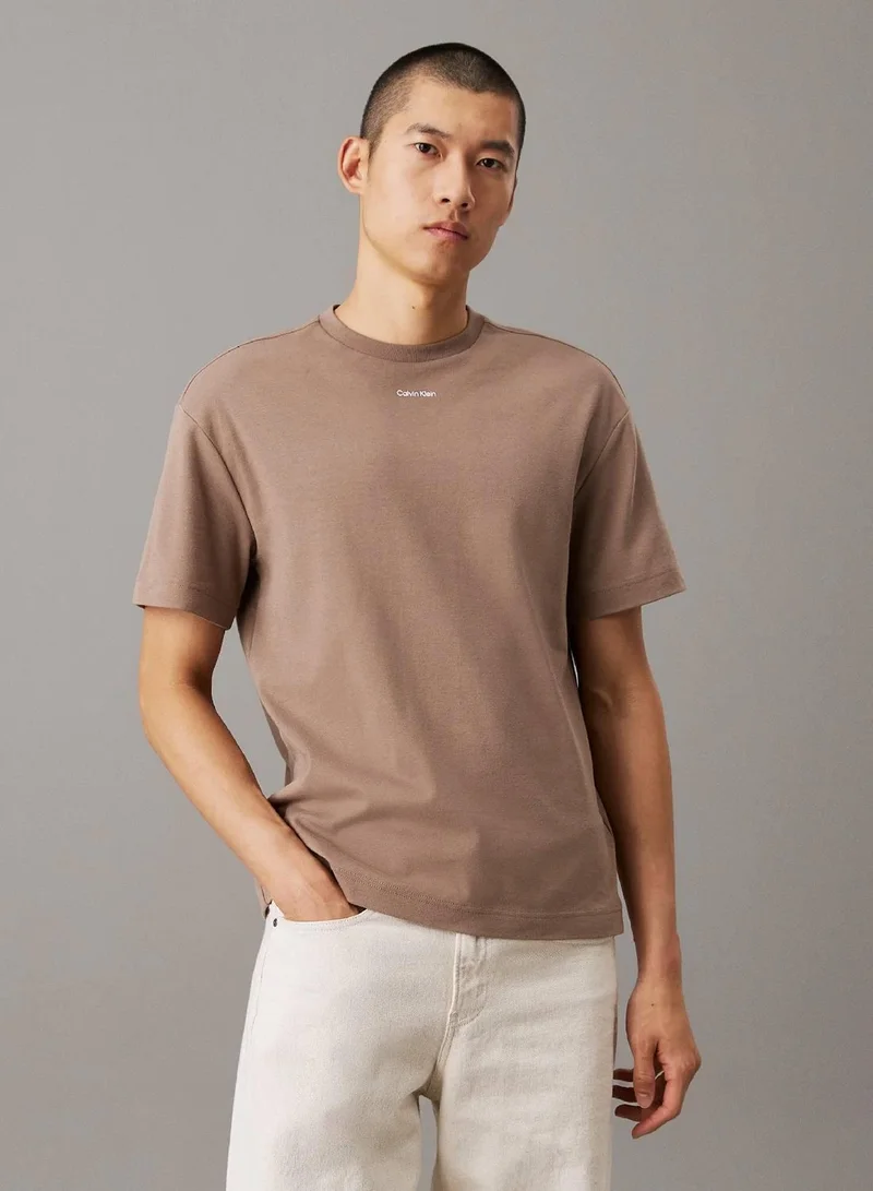Relaxed Cotton Interlock T-shirt
