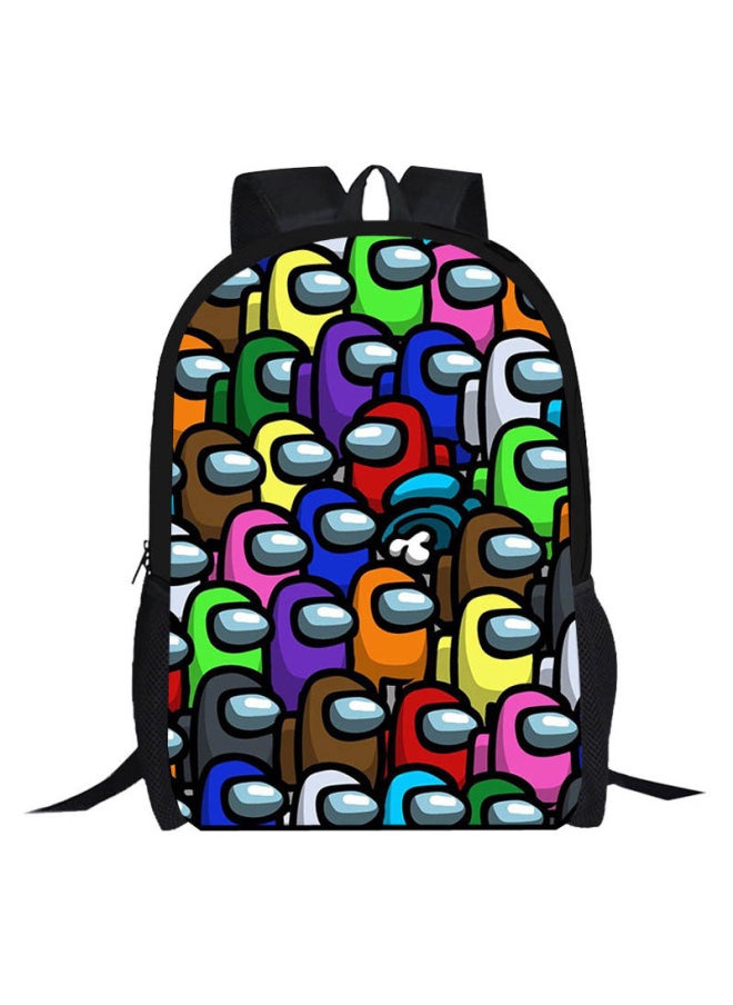 Generic - Game Schoolbag For Primary School Students Creative Polyester Shoulder Bag Pencil Bag Small Satchel Three-piece Pattern Customization-Color:Single-layer Backpack 07 - Image 1