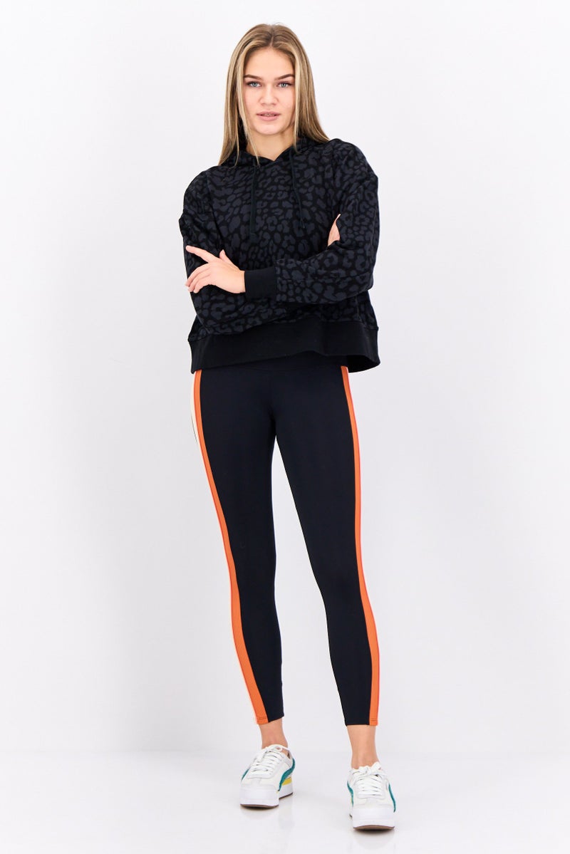 Nike Women Sportswear Fit Long Sleeves Training Sweatshirt, Black - Image 4