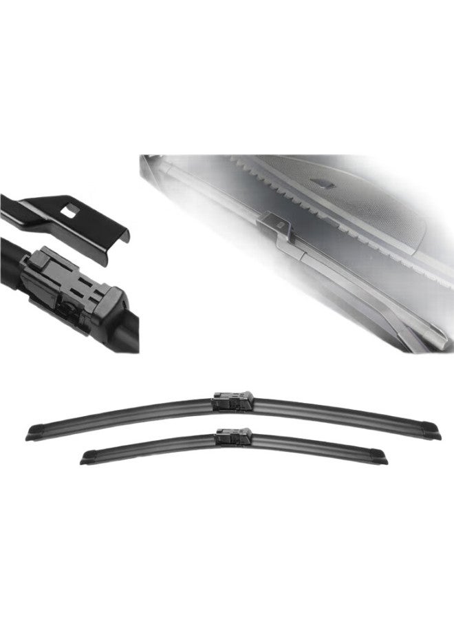 Speed Paisu Compatible Windshield Wipers For Byd Song Plus/Song Plus Dm-I/Song Plus Ev, Original Car Boneless Wiper Blades, 25+18 B2, 1 Pair - Image 2