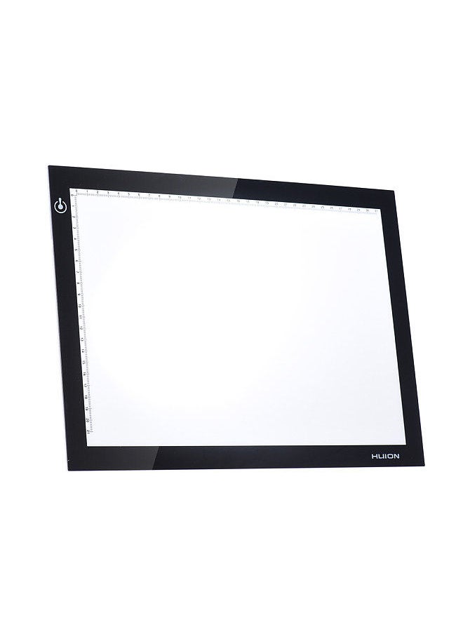 HUION - L4S Protable Ultra-thin LED Light Pad Acrylic Panel LED Drawing Light Pad Powered by USB with Adjustable Brightness - Image 1