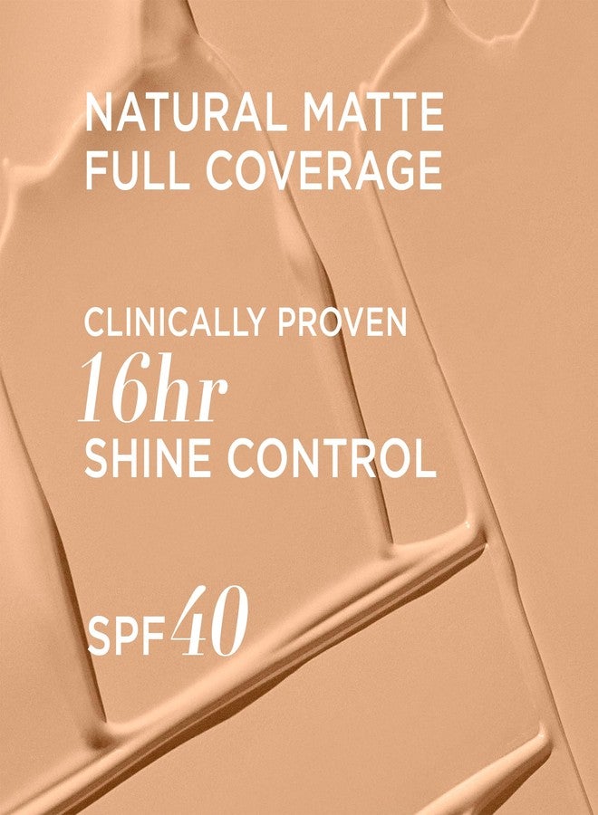 IT Cosmetics CC+ Cream Natural Matte (Medium) - Poreless Full Coverage Foundation With SPF 40, 16HR Shine Control, Color-Corrector, Skin-Balancing Serum, Noncomedogenic - 1.08 fl oz - Image 3