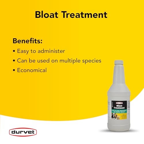 Durvet Bloat Treatment for Cattle, Sheep, and Goats, 12-Ounce Bottle - Image 2
