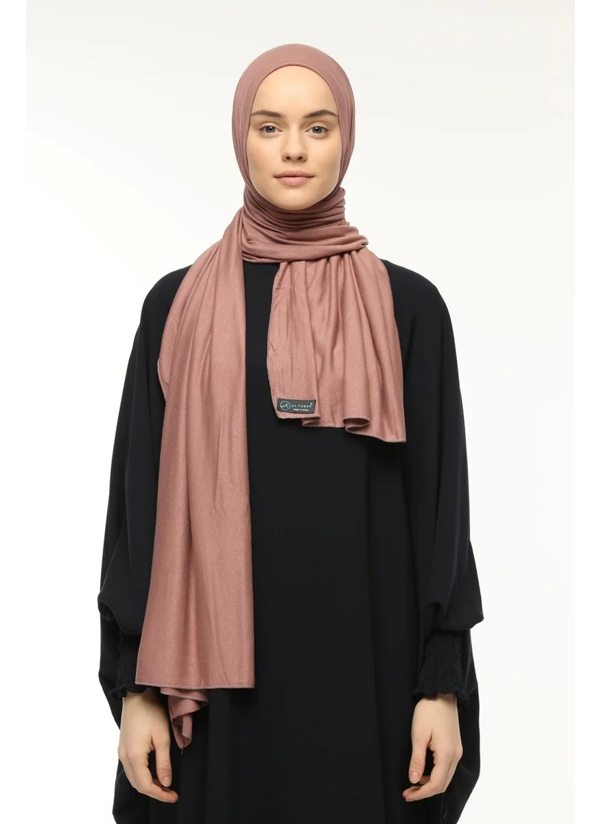 التوبة Hijab Combed Cotton Shawl Plain