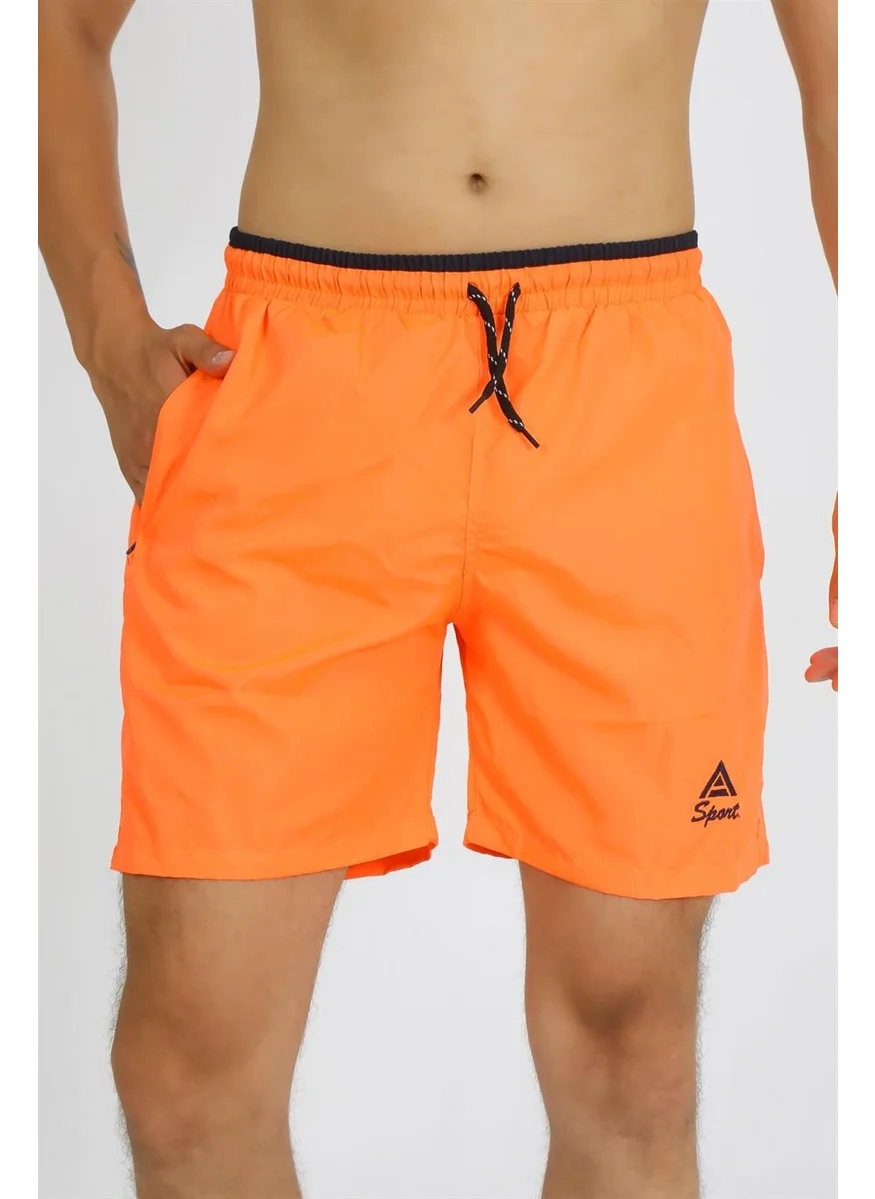 Akbeniz Men's Orange Swim Shorts 27485