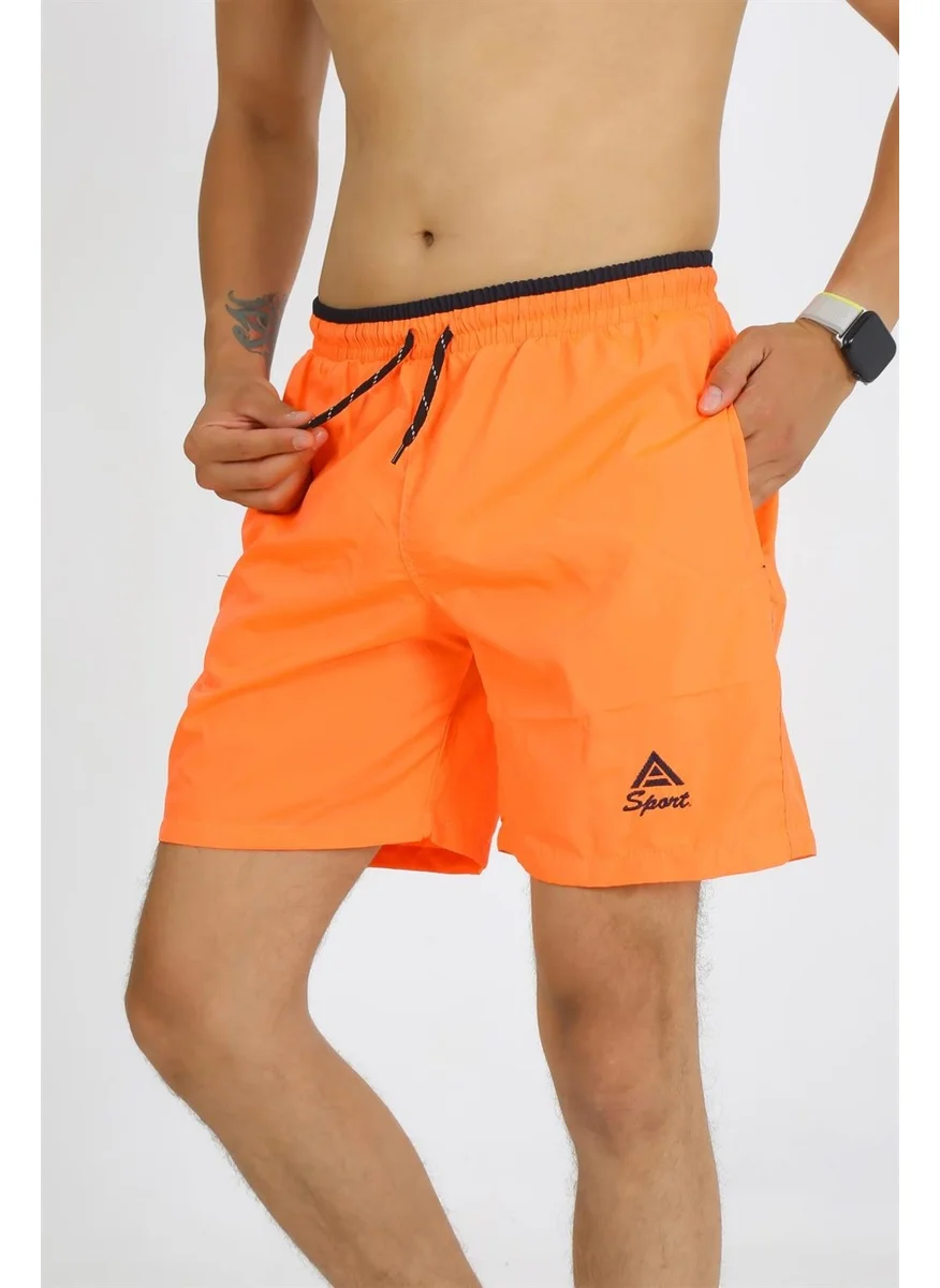 Akbeniz Men's Orange Swim Shorts 27485