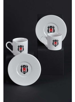 Beşiktaş Licensed 2-Piece Porcelain Cup Set  - Image 1