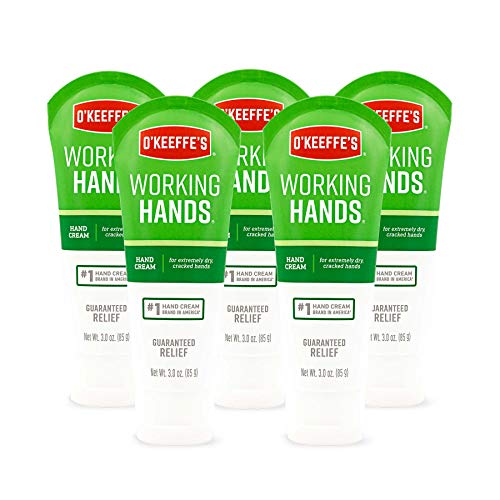 O'Keeffe's OKeeffes K02900045 Working Hands Hand Cream Tube 5 Pack 3 oz - Image 1