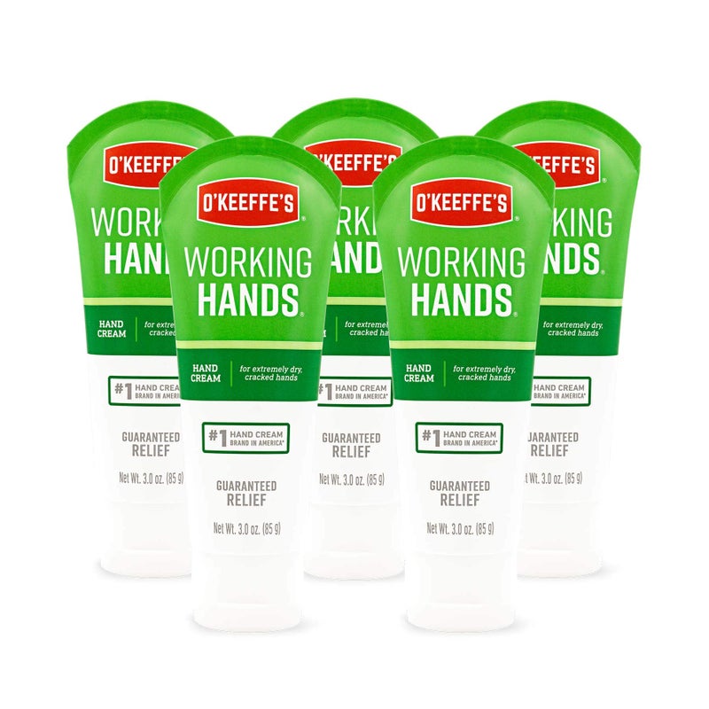 O'Keeffe's OKeeffes K02900045 Working Hands Hand Cream Tube 5 Pack 3 oz - Image 2