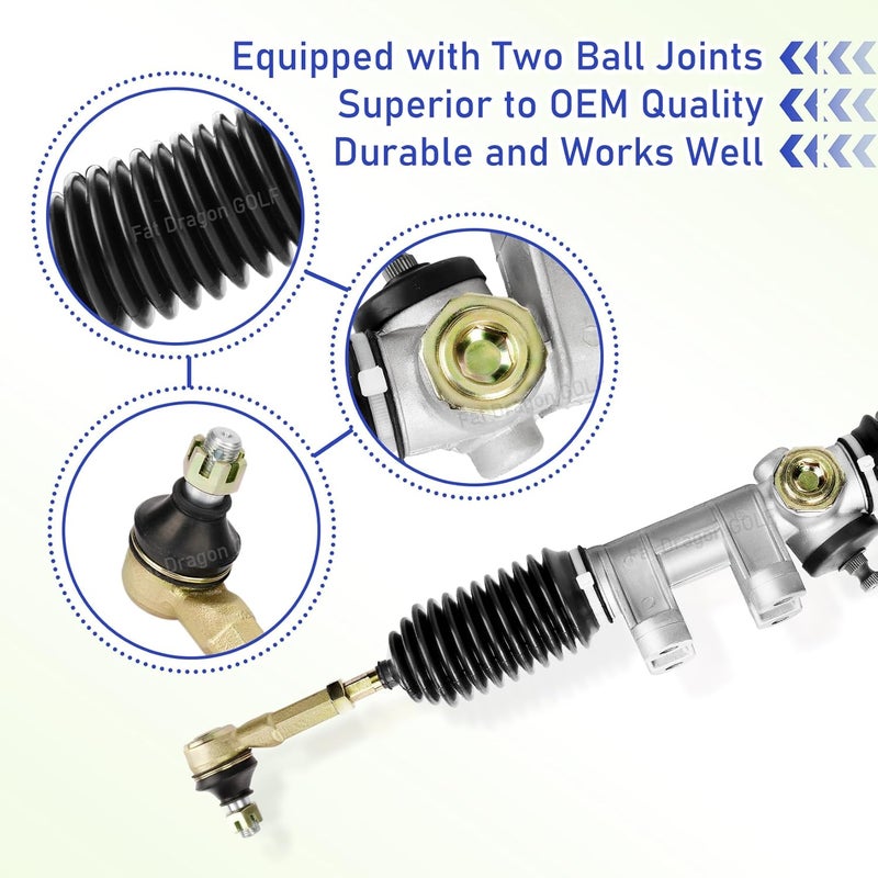 Panglong Golf Cart Steering Gear Box Assembly for Yamaha G22 (2003-2007), EZ-GO, and Club Car - Image 3