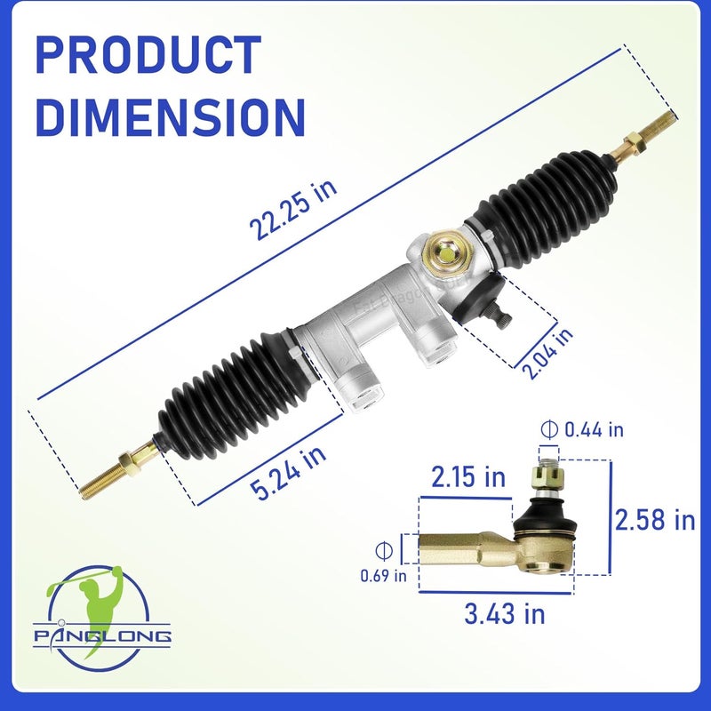 Panglong Golf Cart Steering Gear Box Assembly for Yamaha G22 (2003-2007), EZ-GO, and Club Car - Image 5