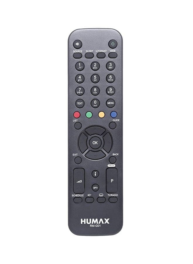 Humax Remote Control For Satellite Receiver Black  - Image 1