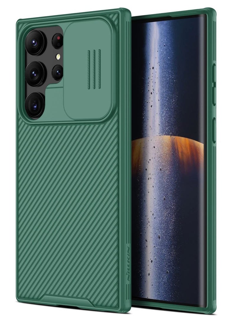 Nillkin Compatible with Samsung Galaxy S23 Ultra Case Slide Lens Cover Suitable for 5g 2023 6.8 Inch Slim Rugged Phone - Image 1