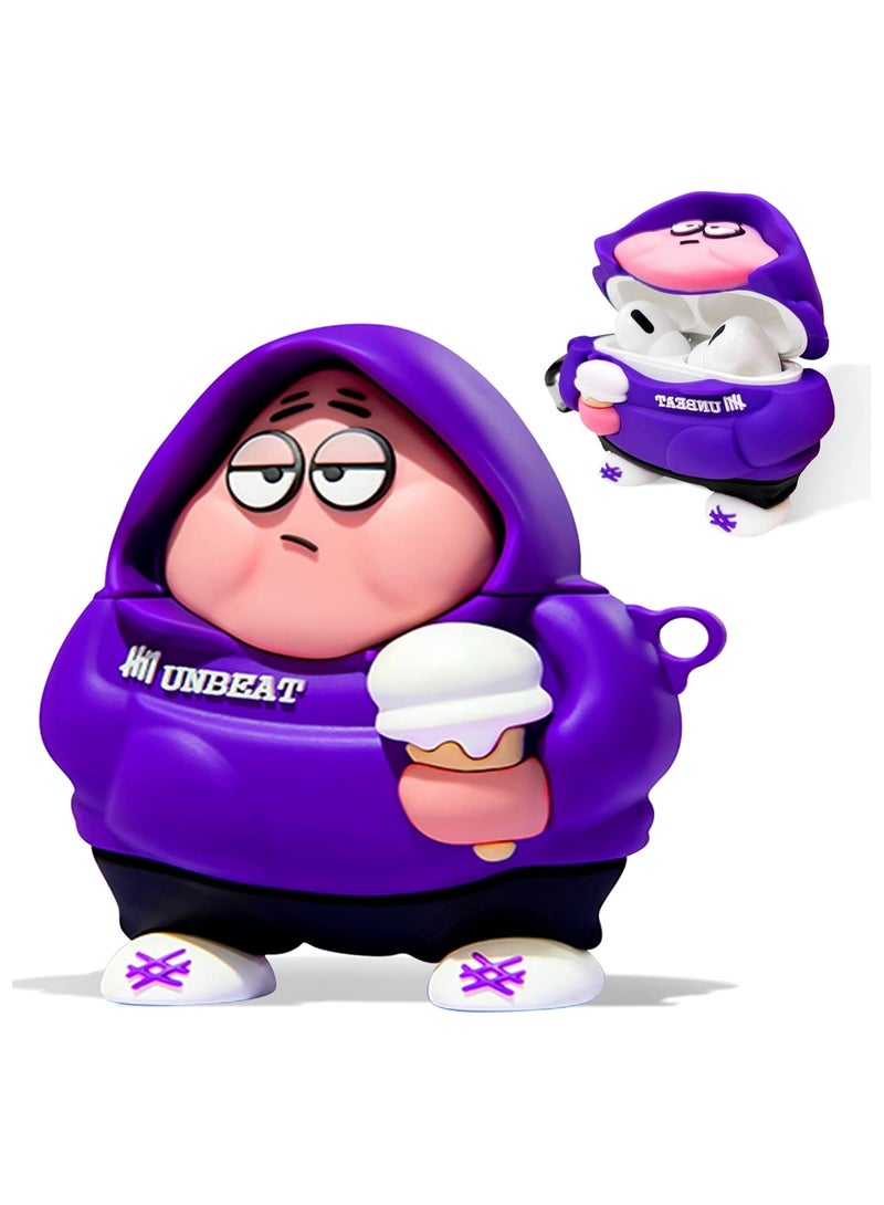 عام حافظة Airpods Pro 2 بشخصيات كرتونية لطيفة، حماية من السقوط، حافظة ناعمة من السيليكون للجيل الثاني من Airpods Pro، تصميم كرتوني مضحك وكاواي 3D للـ AirPods Pro 2. - Image 1