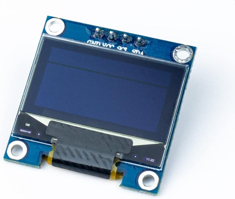 Hosyond 5 Pcs 0.96 Inch OLED I2C Display Module 128x64 Pixel OLED Display Screen IIC Serial Mini Self-Luminous Display Screen Board Compatible with Arduino Raspberry PI (Blue and Yellow) - Image 3