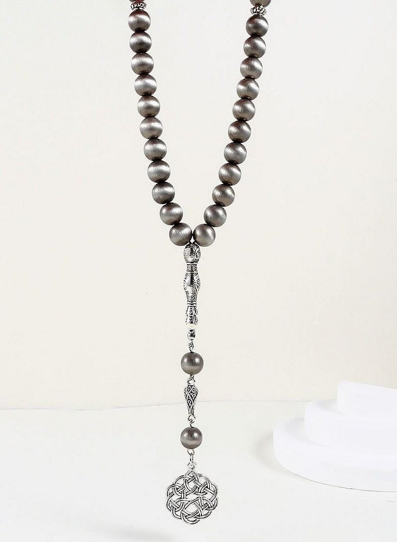 SänHahn Muslim Tasbih 33 Muslim Prayer Beads Hand String Islam Prayerdhikr Misbaha Eid Ramadan Gift - Coffee  - Image 4