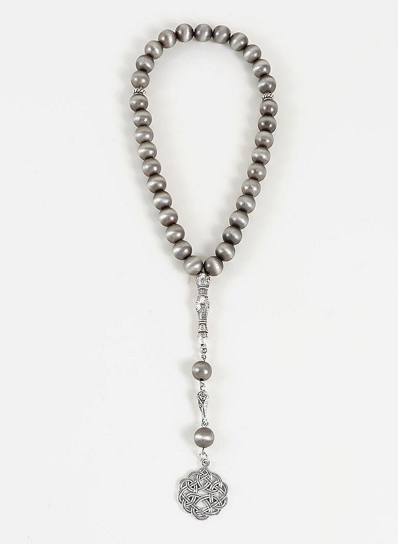 SänHahn Muslim Tasbih 33 Muslim Prayer Beads Hand String Islam Prayerdhikr Misbaha Eid Ramadan Gift - Coffee  - Image 1
