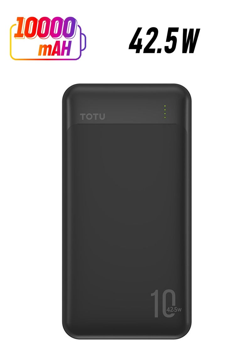 Totu - 10000mAh Power bank 42.5W Wireless Charging, Portable Design, with USB-C 20W/USB-A 22.5W PD fast charge Compatible with iPhone 15/13/12/series/android devices. - Image 1