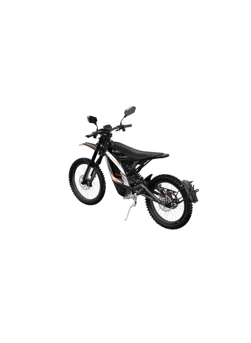 Kugoo Wish 04 Electric Dirt Bike 2026 - 3700W Brushless Motor - 67.2V 36Ah Battery - Max Speed 80km/h - Range up to 70km - Black - Image 3