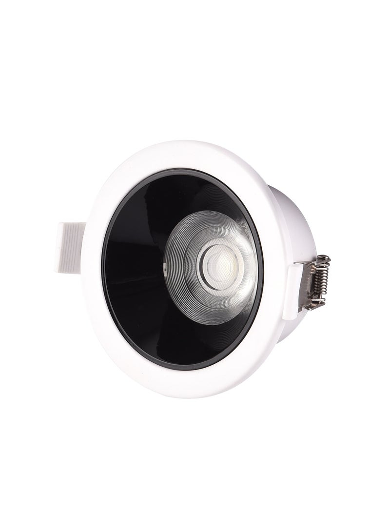 Kray LED Ceiling Down Light COB, Power 8Watt, Color 3000K/4000K/6500K With White Black Frame with Energy Saving Feature, For Indoor and Outdoor - Image 1
