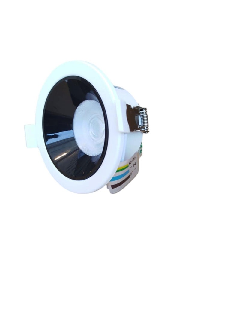 Kray LED Ceiling Down Light COB, Power 8Watt, Color 3000K/4000K/6500K With White Black Frame with Energy Saving Feature, For Indoor and Outdoor - Image 3