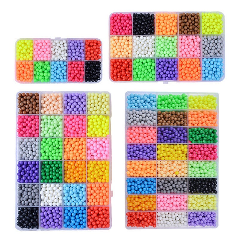 Bead Art Crafting Set - 3 Pieces, Safe No-heat No-glue Design, Stimulate Kids’ Imagination, DIY Fun for Independent Group Play, Parent-child Creative Educational Play - Image 3
