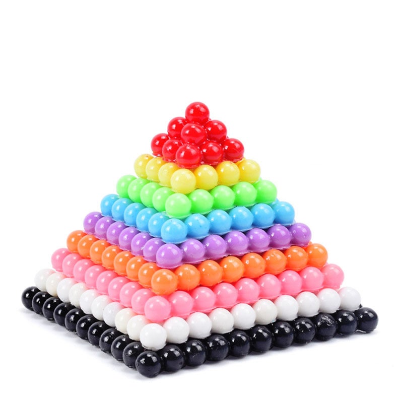 Bead Art Crafting Set - 3 Pieces, Safe No-heat No-glue Design, Stimulate Kids’ Imagination, DIY Fun for Independent Group Play, Parent-child Creative Educational Play - Image 1