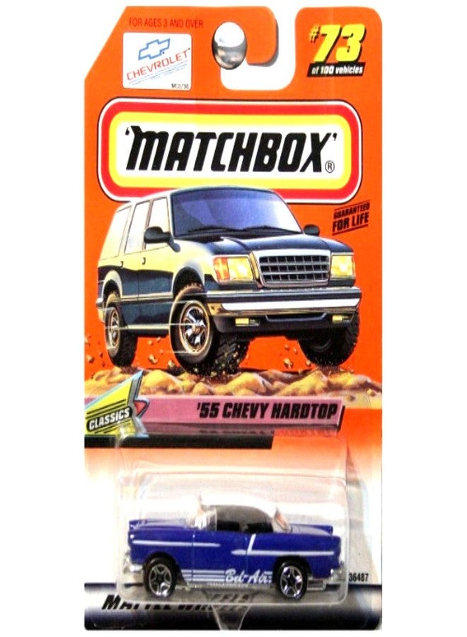 Matchbox 1998-73 of 100 Series 15 Classics '55 Chevy Hardtop 1:64 Scale