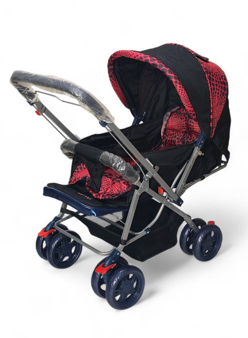 BABYCARA Baby Stroller Reversible Handle with a Bag for Babies Accessories 0-3 Years - Image 2