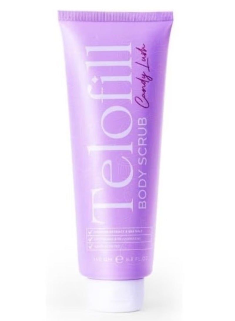 TELOFILL Candy Lush Body Scrub 250 GM